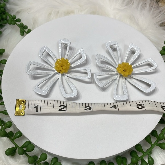 For Love And Lemons Flower Earrings - Picture 10 of 13